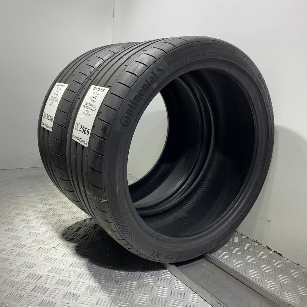 Gomme Usate 255 35 R19 96Y XL Continental Sportcontact 6 71% Estive - immagine 5
