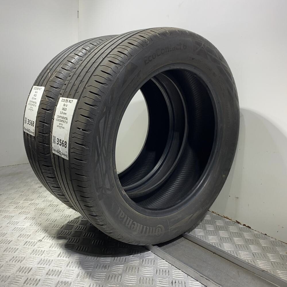 Gomme Usate 215 55 R17 94V Continental Ecocontact 6 71% Estive - immagine 5