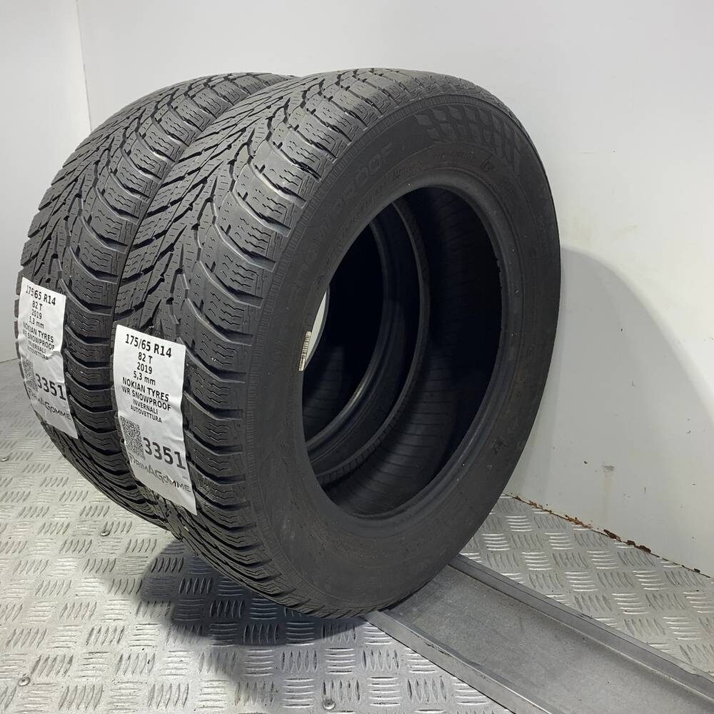 Gomme Usate 175 65 R14 82T Nokian Tyres WR Snowproof 76% Invernali - immagine 5