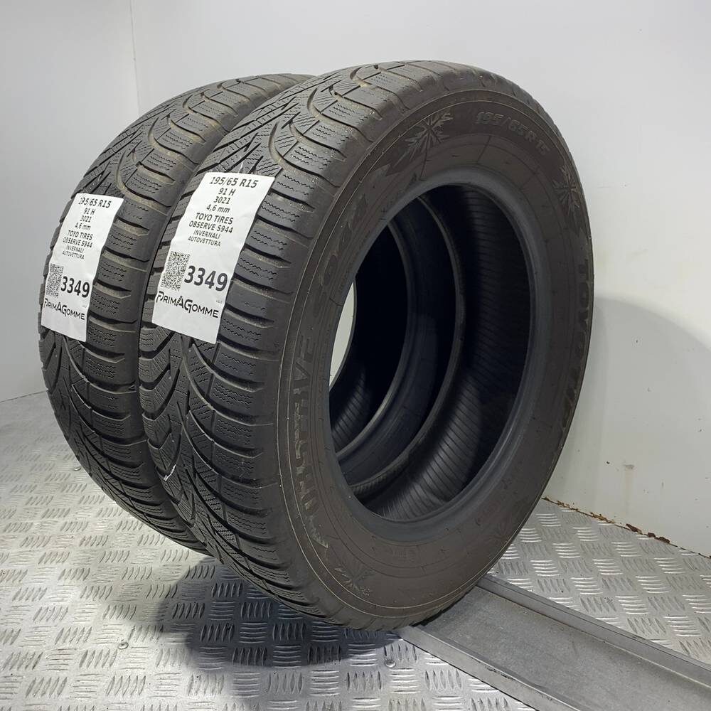 Gomme Usate 195 65 R15 91H Toyo Tires Observe S944 Invernali - immagine 5