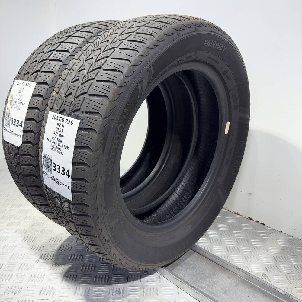 Gomme Usate 205 60 R16 92H Motrio Fairway Winter Invernali - immagine 5
