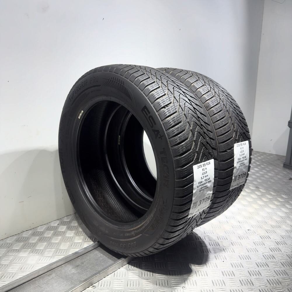 Gomme Usate 205 55 R16 91H Esa+ Tecar Supergrip Pro 74% Invernali - immagine 5