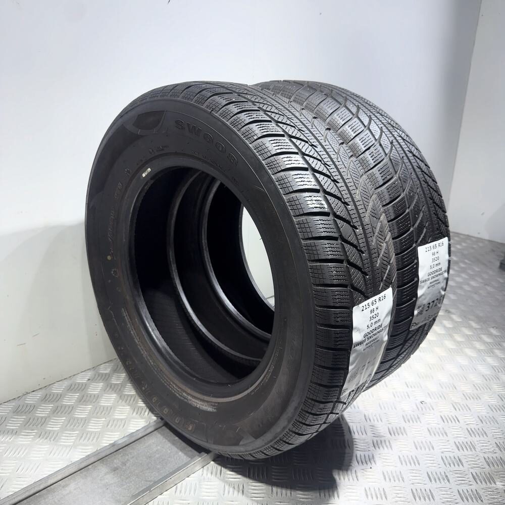 Gomme Usate 215 65 R16 98H Goodride SW608 Snowmaster 71% Invernali - immagine 5