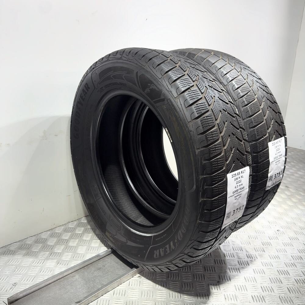Gomme Usate 225 65 R17 106H XL Goodyear Ultragrip Performance+ SUV Invernali - immagine 5