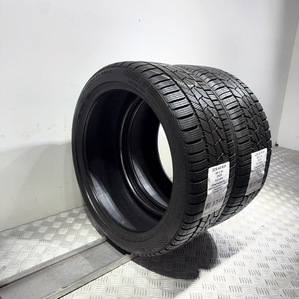 Gomme Usate 225 40 R19 XL 93V Continental Wintercontact TS 860 S 98% Invernali - immagine 5