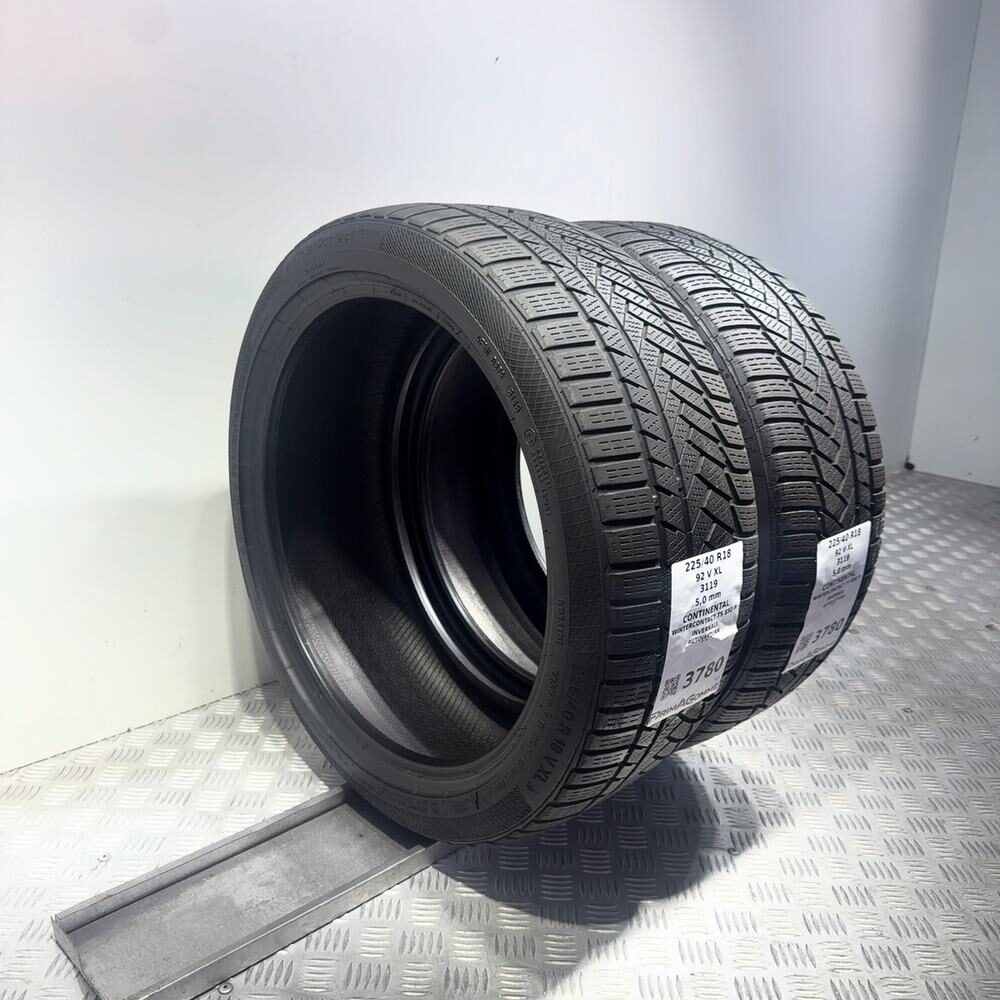 Gomme Usate 225 40 R18 92V XL Continental Wintercontact TS 850 P 71% Invernali - immagine 5