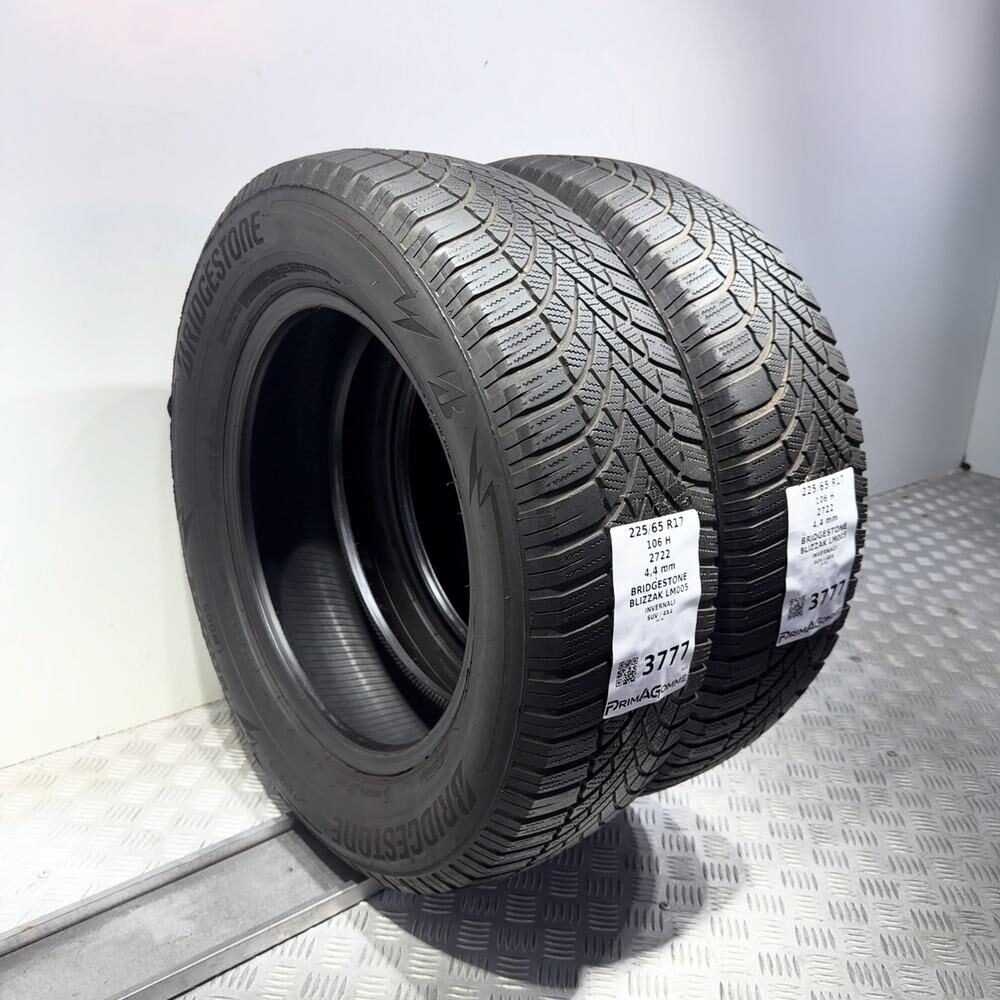 Gomme Usate 225 65 R17 106H Bridgestone Blizzak LM005 Invernali - immagine 5