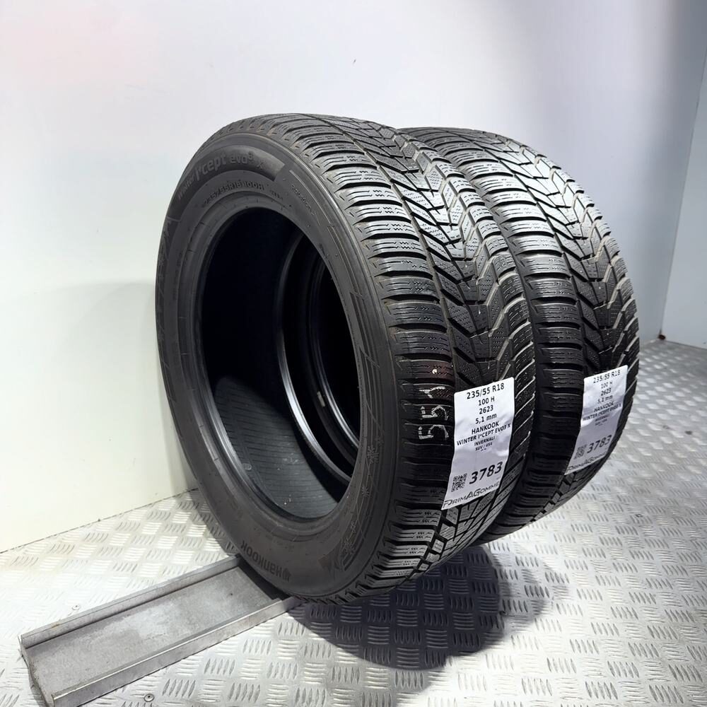 Gomme Usate 235 55 R18 100H Hankook Winter I*Cept Evo3 X 73% Invernali - immagine 5