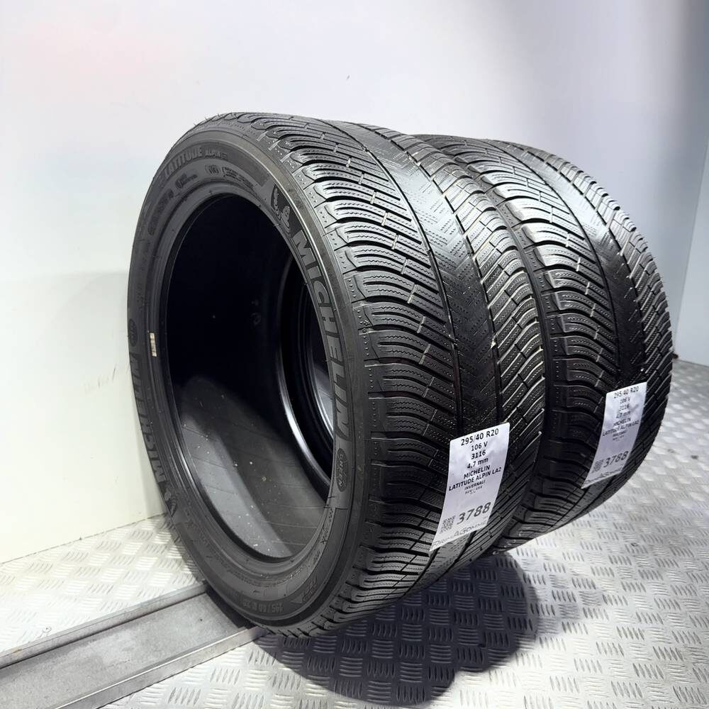 Gomme Usate 295 40 R20 106V Michelin Latitude Alpin LA2 Invernali - immagine 5