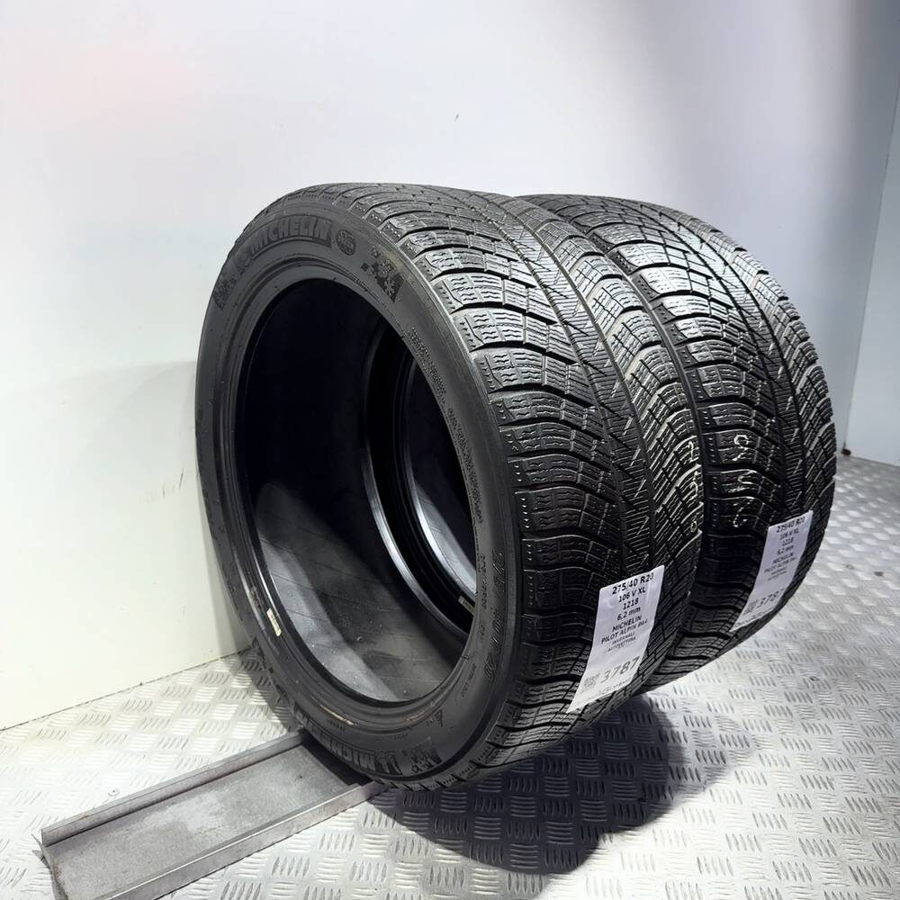Gomme Usate 275 40 R20 106V XL Michelin Pilot Alpin PA4 89% Invernali - immagine 5