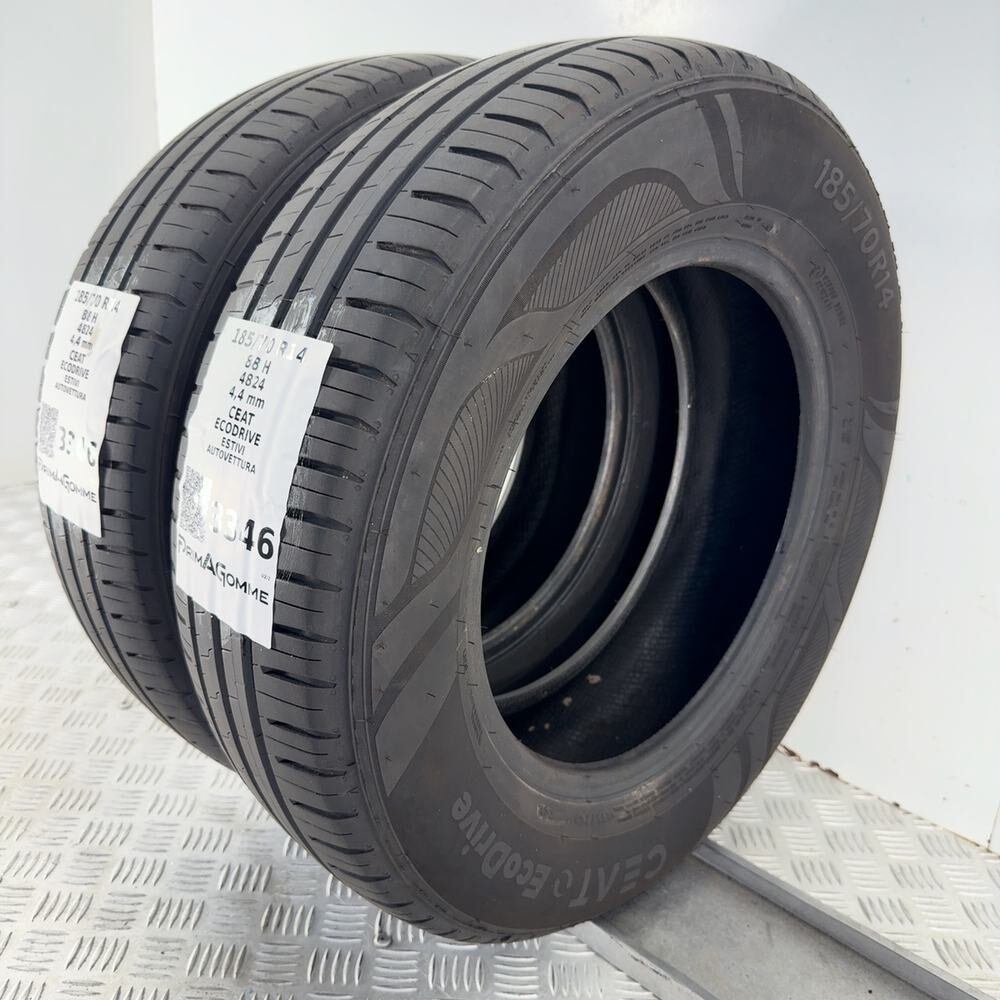 Gomme Usate 185 70 R14 88H CEAT ECODRIVE Estive - immagine 5