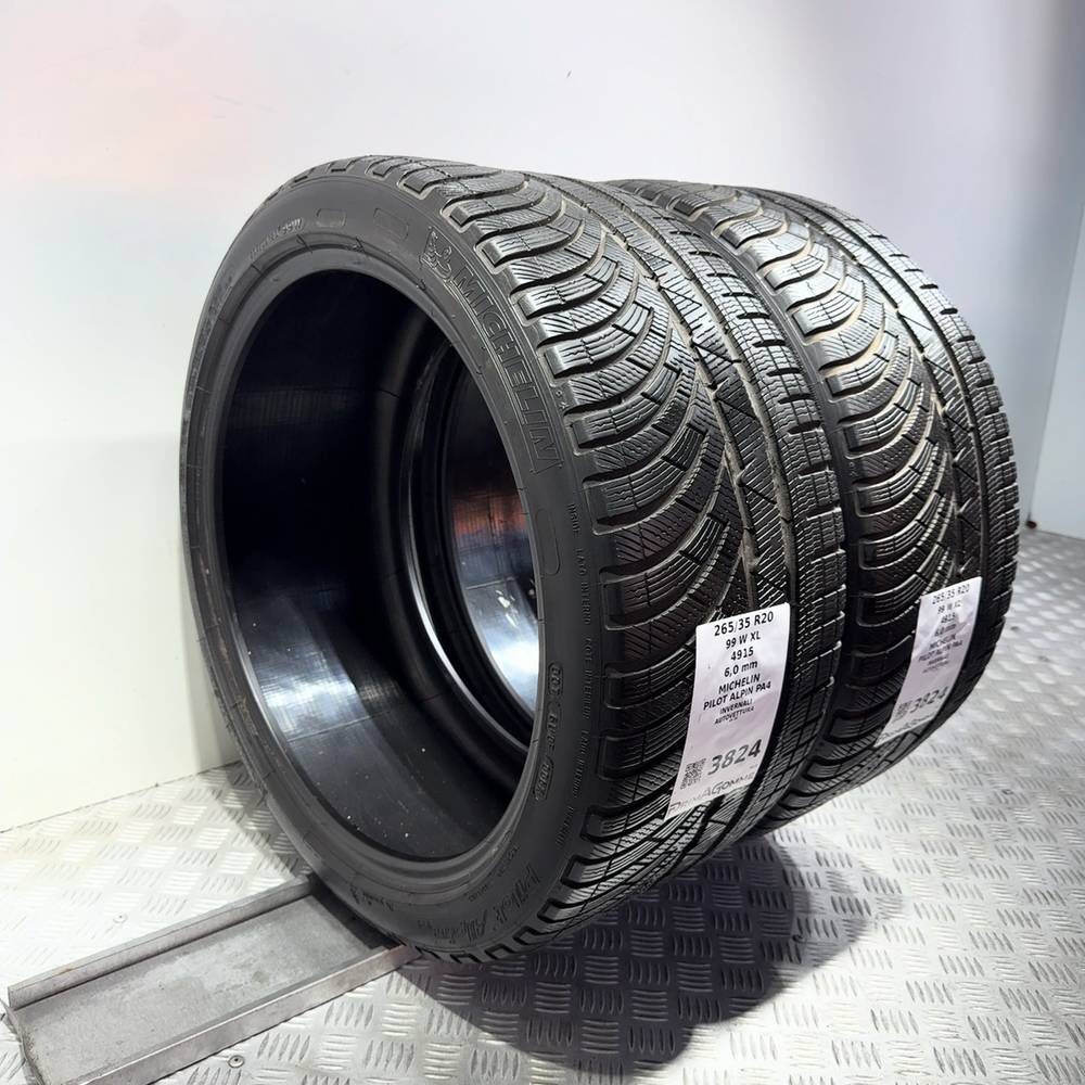 Gomme Usate 265 35 R20 99W XL Michelin Pilot Alpin PA4 86% Invernali - immagine 5