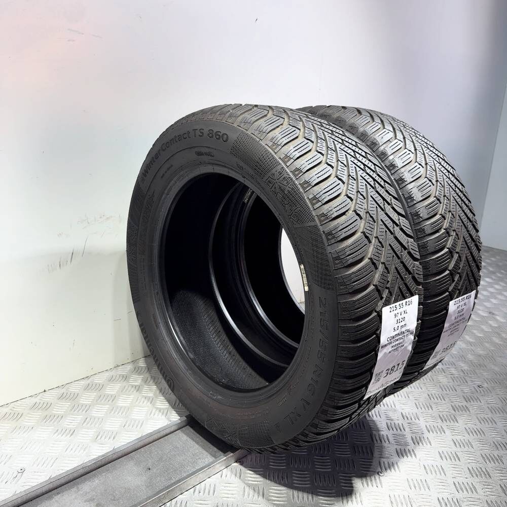 Gomme Usate 215 55 R16 97V XL Continental Winter Contact TS 860 71% Invernali - immagine 5