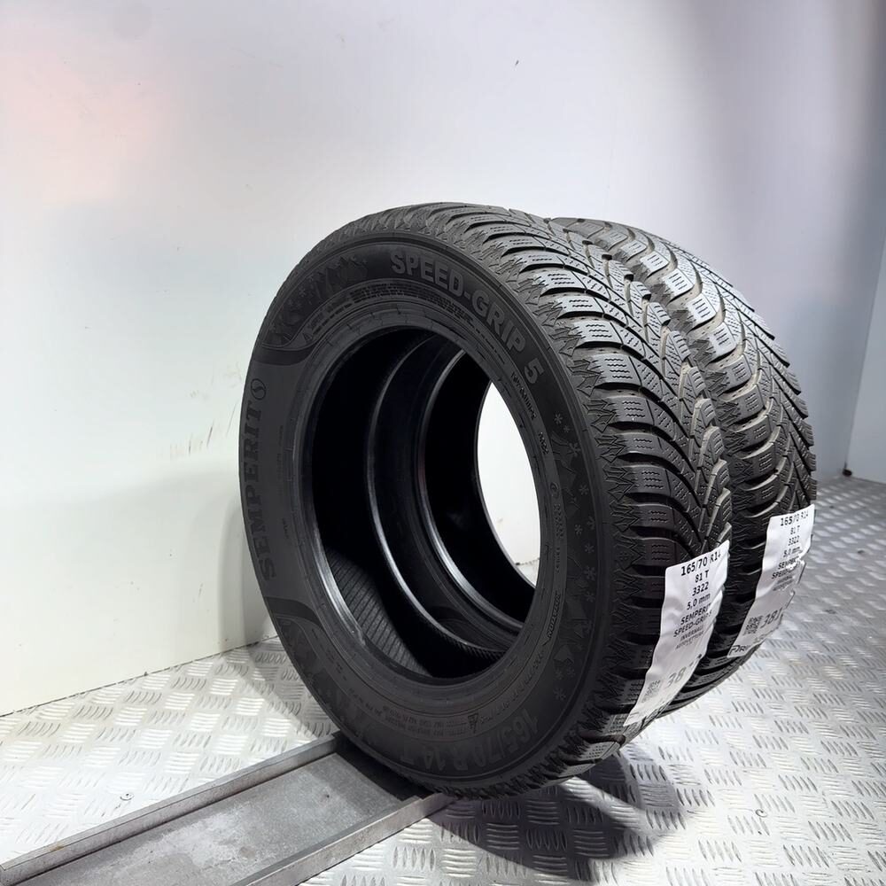 Gomme Usate 165 70 R14 81T Semperit Speed-Grip 5 71% Invernali - immagine 5
