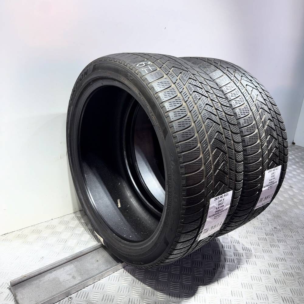 Gomme Usate 265 40 R21 105V Pirelli Scorpion Winter Invernali - immagine 5