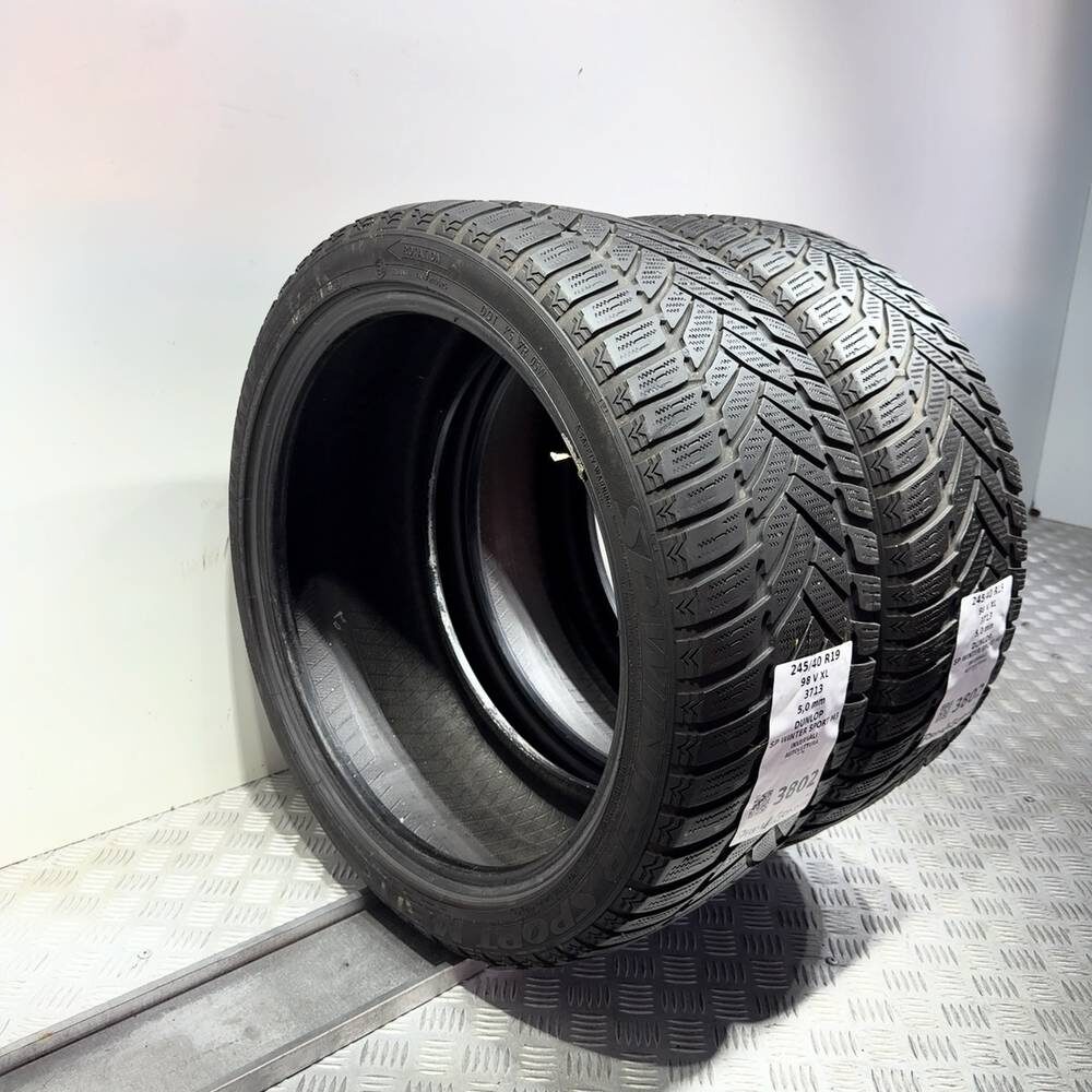 Gomme Usate 245 40 R19 98V XL Dunlop SP Winter Sport M3 71% Invernali - immagine 5