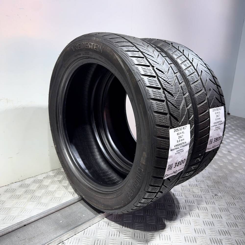 Gomme Usate 205 50 R17 93H XL Vredestein Wintrac Xtreme S 71% Invernali - immagine 5