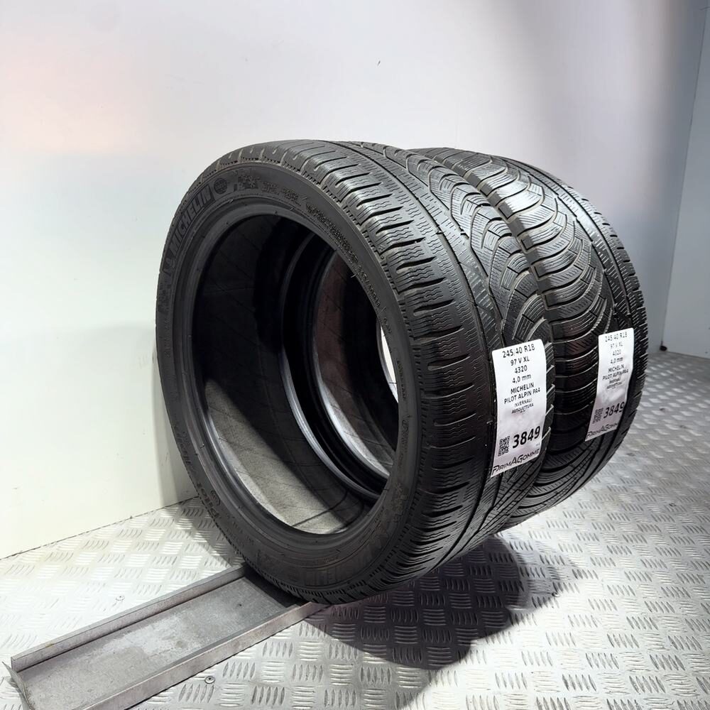 Gomme Usate 245 40 R18 97V XL Michelin Pilot Alpin PA4 Invernali - immagine 5