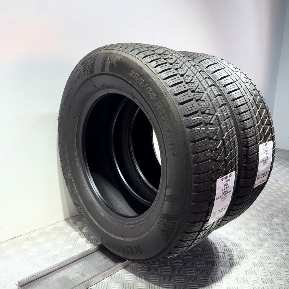 Gomme Usate 255 65 R17 114H XL Kumho Wintercraft WS71 74% Invernali - immagine 5
