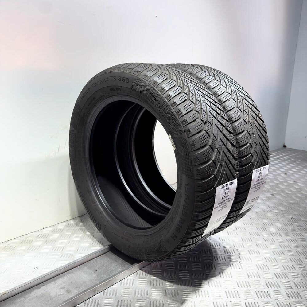 Gomme Usate 195 55 R16 87H Continental Wintercontact TS 860 74% Invernali - immagine 5