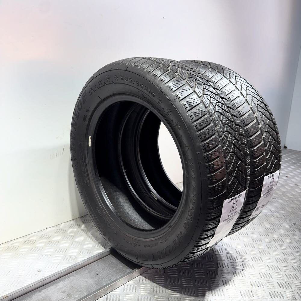 Gomme Usate 205 60 R16 92H Dunlop Winter Sport 5 73% Invernali - immagine 5