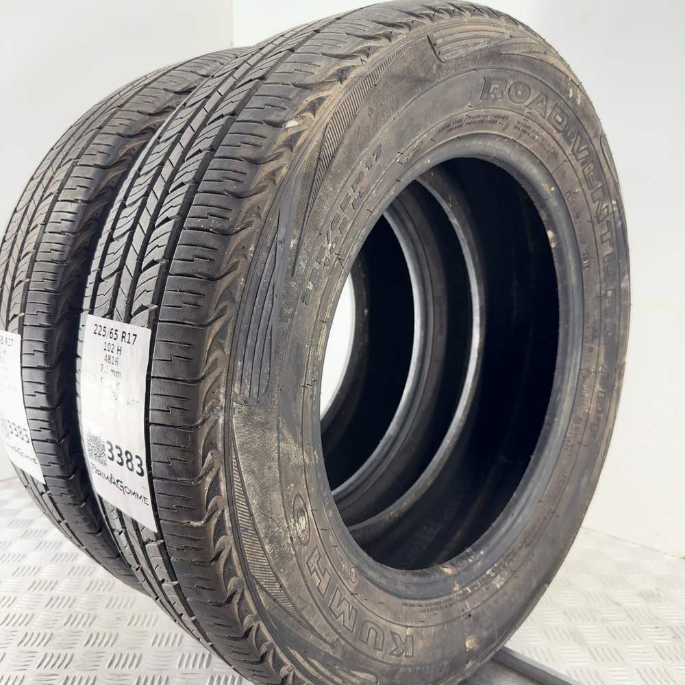 Gomme Usate 225 65 R17 102H KUMHO ROAD VENTURE APT 98% Estive - immagine 5