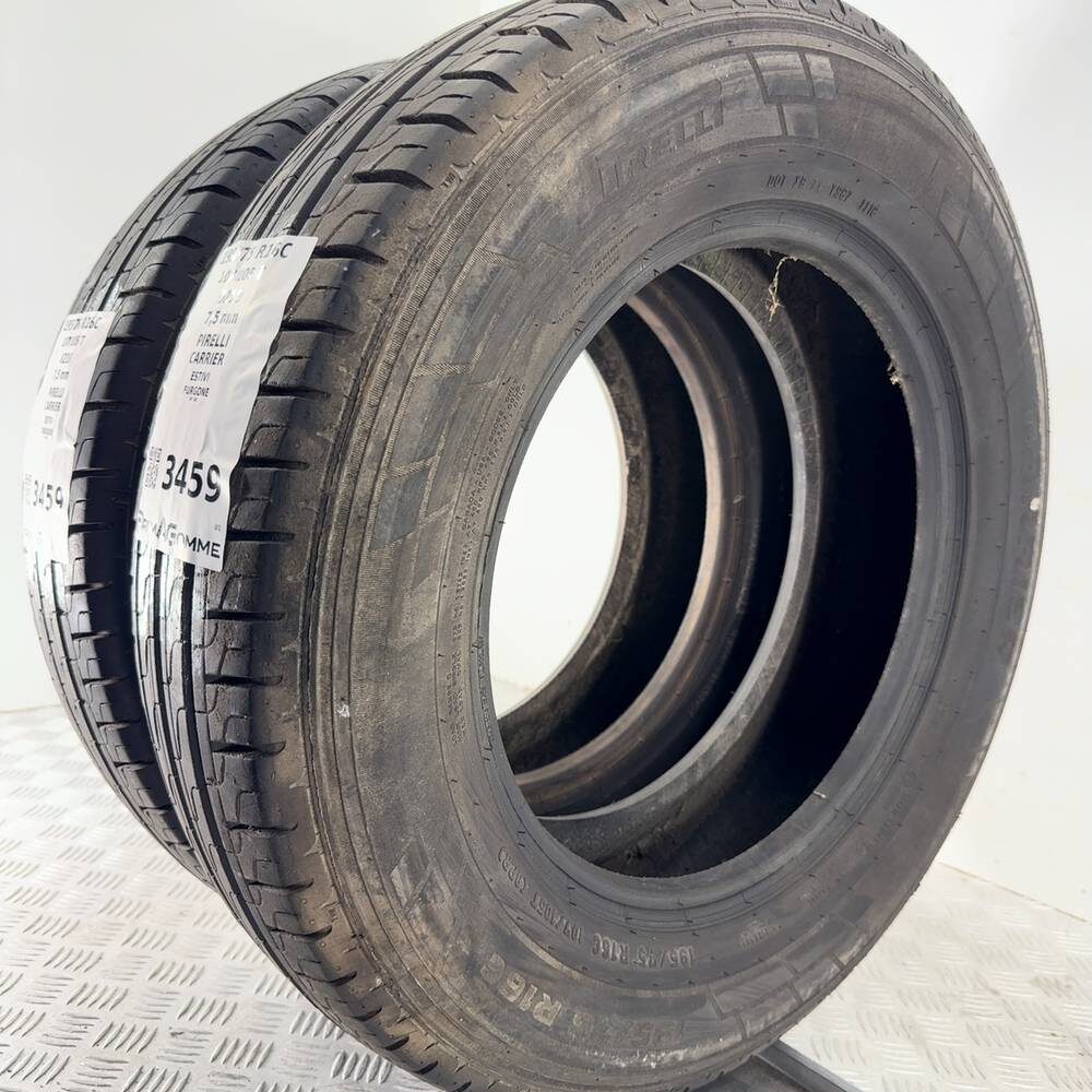 Gomme Usate 195 75 R16C 107/105T PIRELLI CARRIER 98% Estive - immagine 5