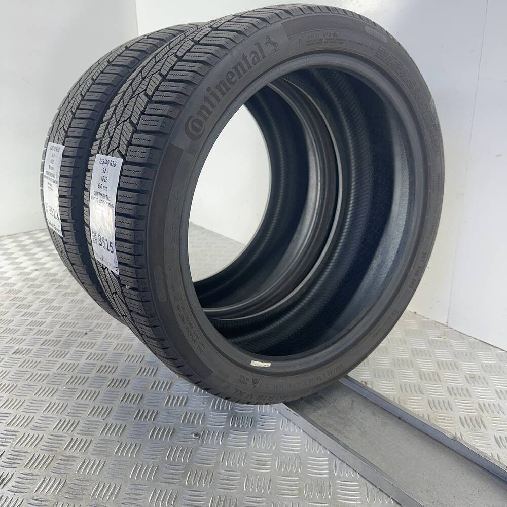 Gomme Usate 225 40 R18 92V XL Continental Wintercontact TS 860S 86% Invernali - immagine 5