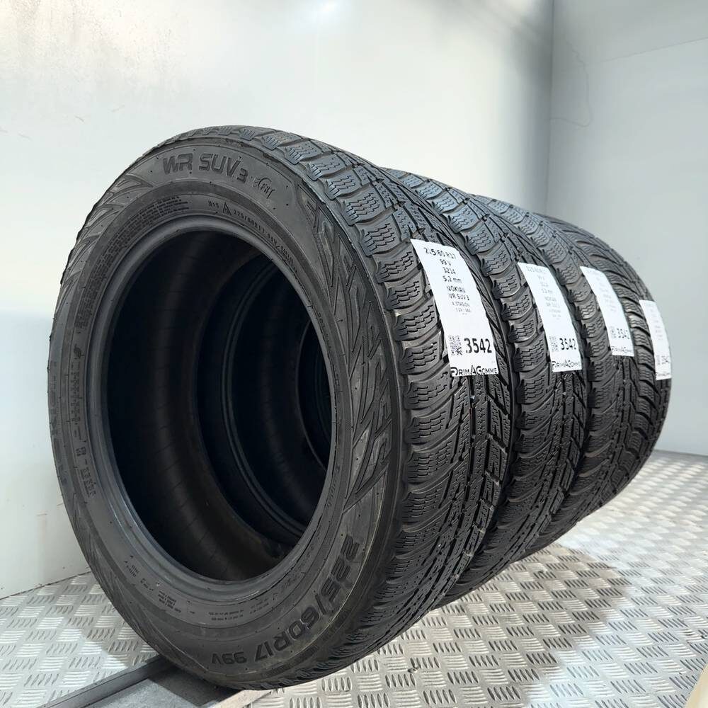 Gomme Usate 225 60 R17 99V Nokian WR SUV 3 74% 4 Stagioni - immagine 5