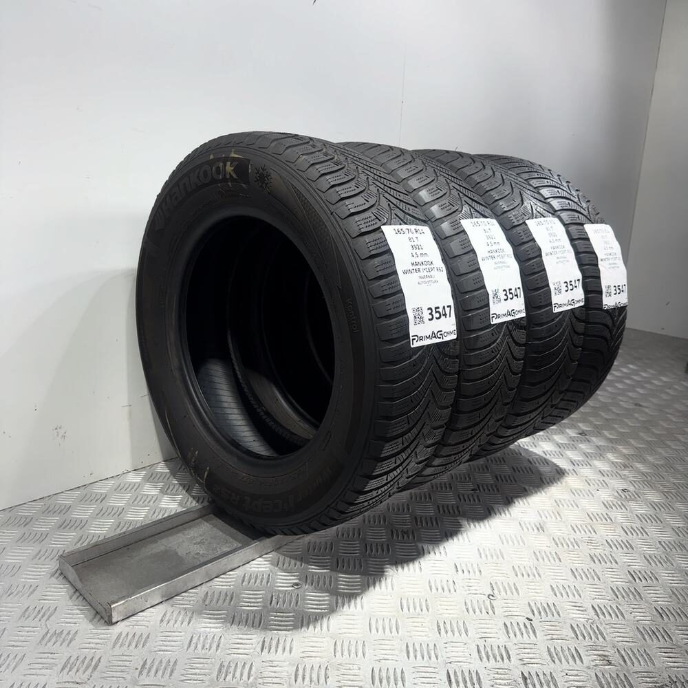 Gomme Usate 165 70 R14 81T Hankook Winter I*Cept RS2 Invernali - immagine 4