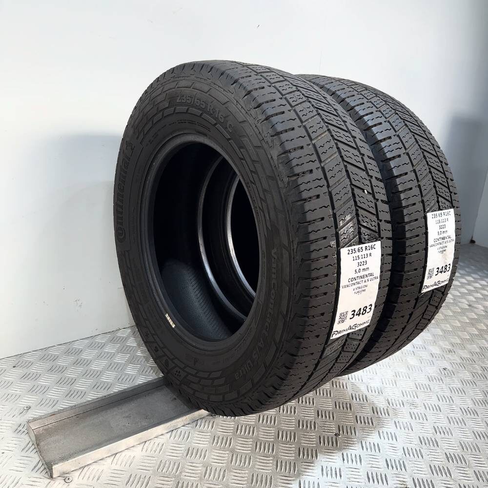 Gomme Usate 235 65 R16C 115/113R Continental Vancontact A/S Ultra 71% 4 Stagioni - immagine 6