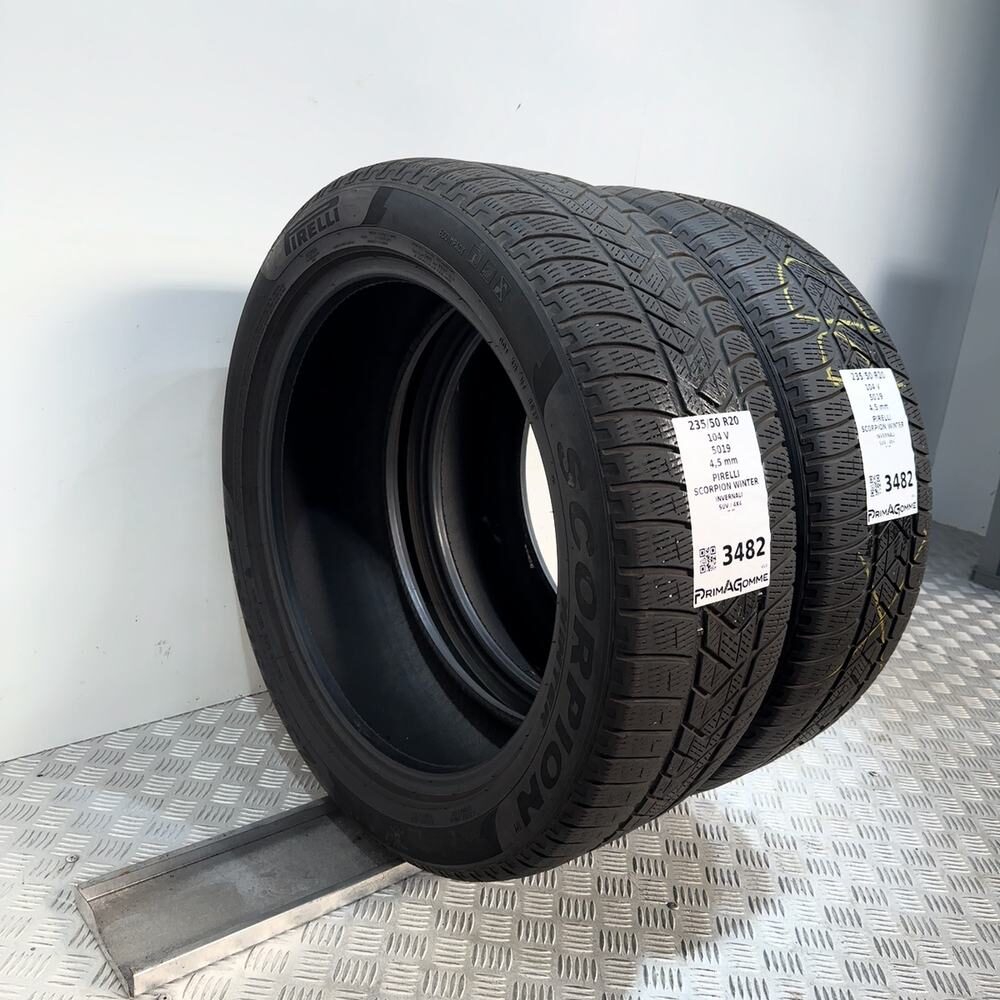 Gomme Usate 235 50 R20 104V Pirelli Scorpion Winter Invernali - immagine 6