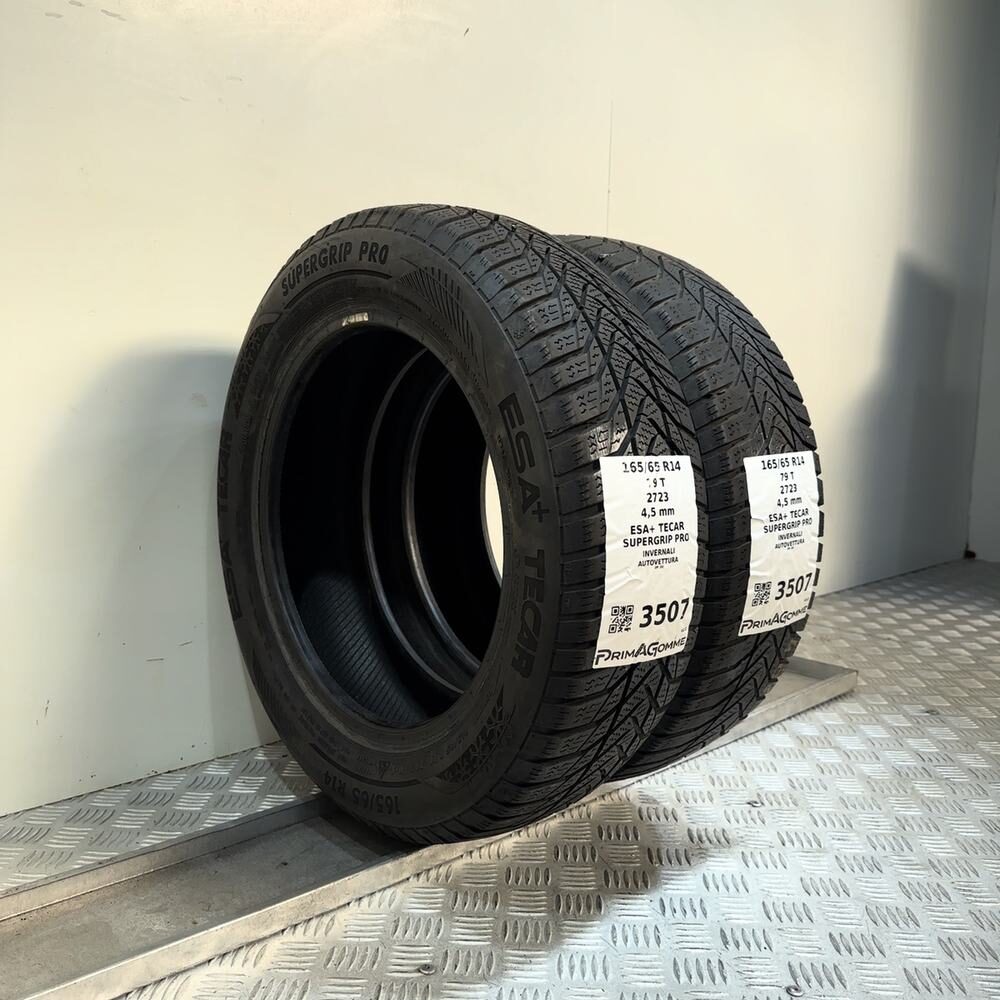 Gomme Usate 165 65 R14 79T Esa+ Tecar Supergrip Pro Invernali - immagine 6