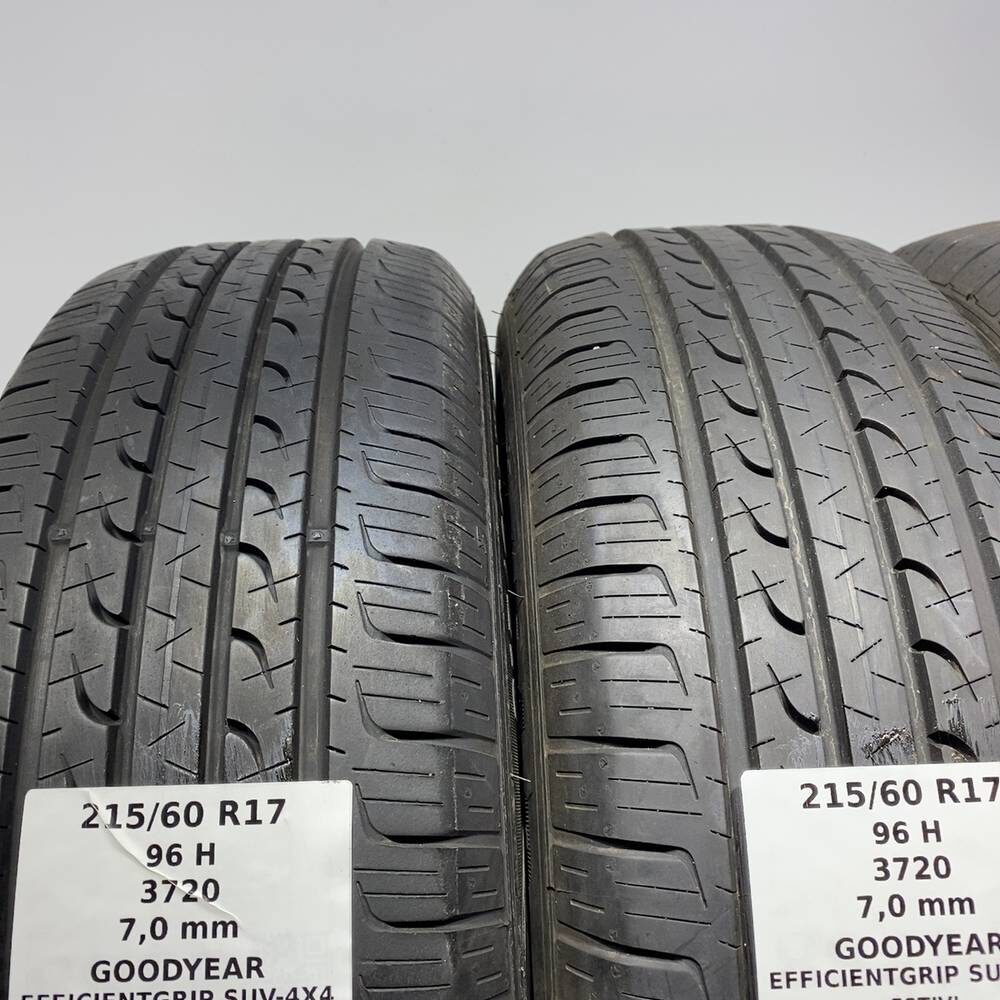 Gomme Usate 215 60 R17 96H Goodyear Efficientgrip Suv-4X4 98% Estive - immagine 6