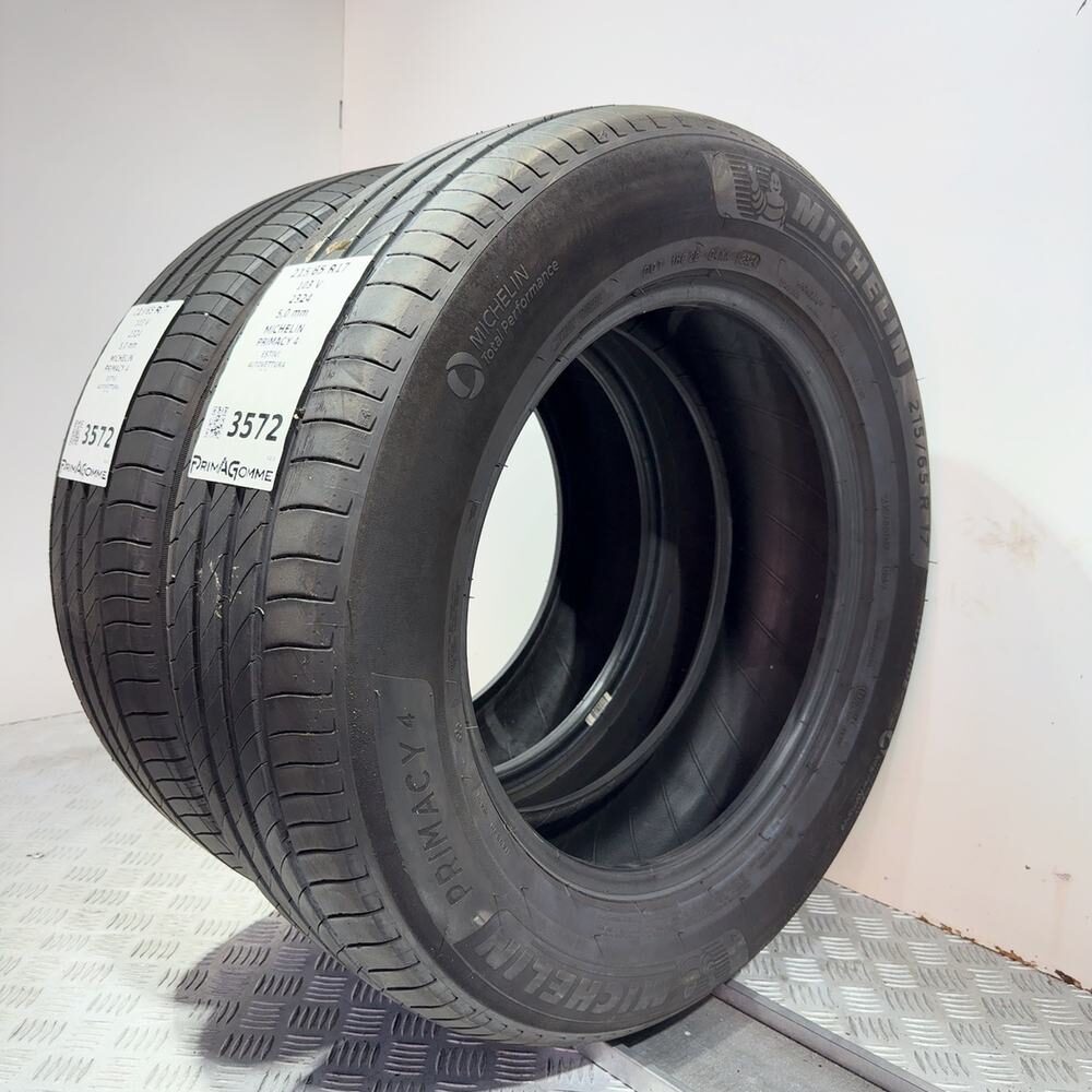 Gomme Usate 215 65 R17 103V XL Michelin Primacy 4 71% Estive - immagine 6
