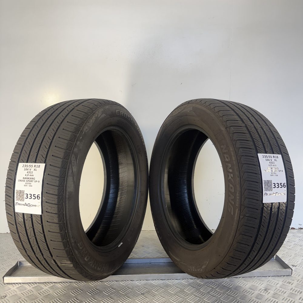 Gomme Usate 235 55 R18 104V XL NANKANG CROSS SPORT SP-9 Estive - immagine 6