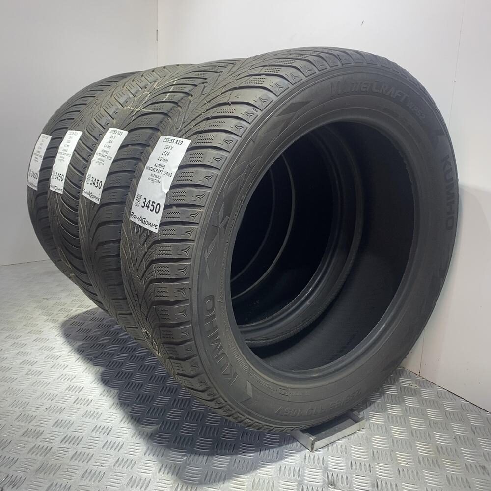 Gomme Usate 235 55 R19 105V Kumho Wintercraft WP52 Invernali - immagine 3