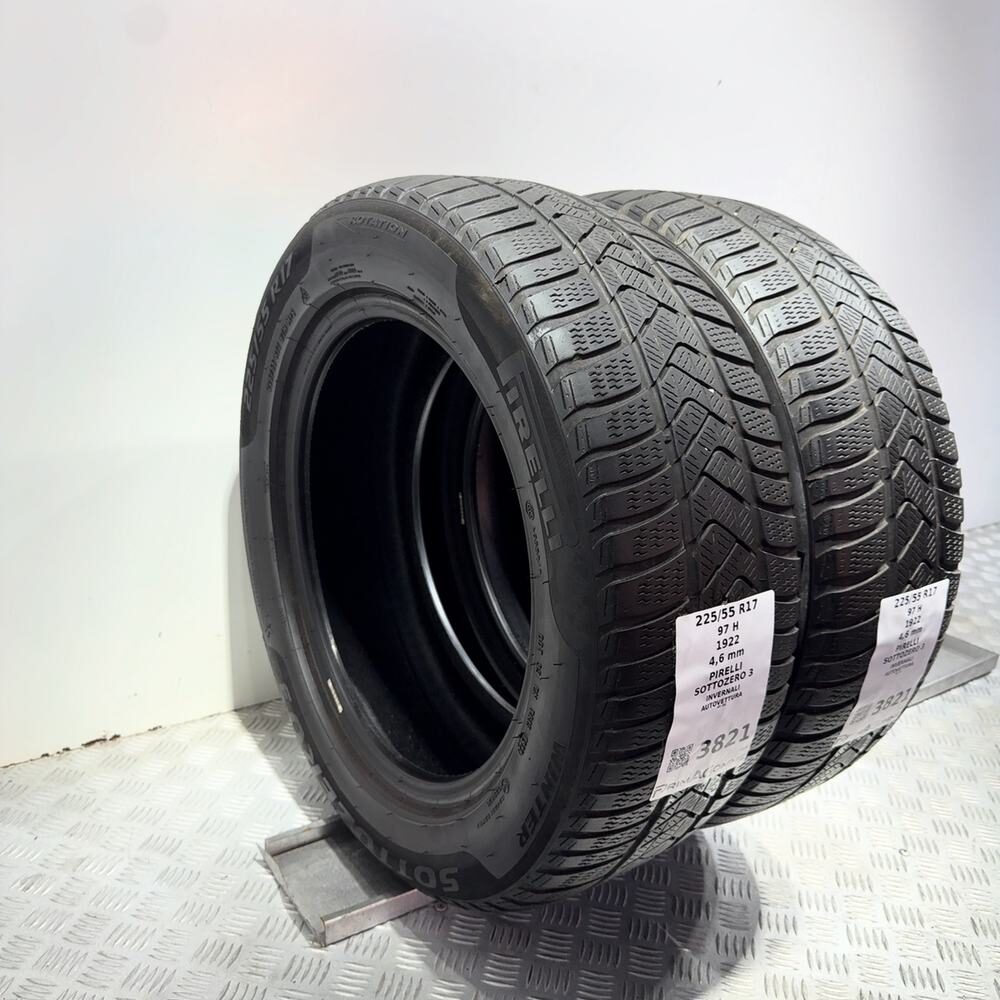 Gomme Usate 225 55 R17 97H Pirelli Sottozero 3 Invernali - immagine 6