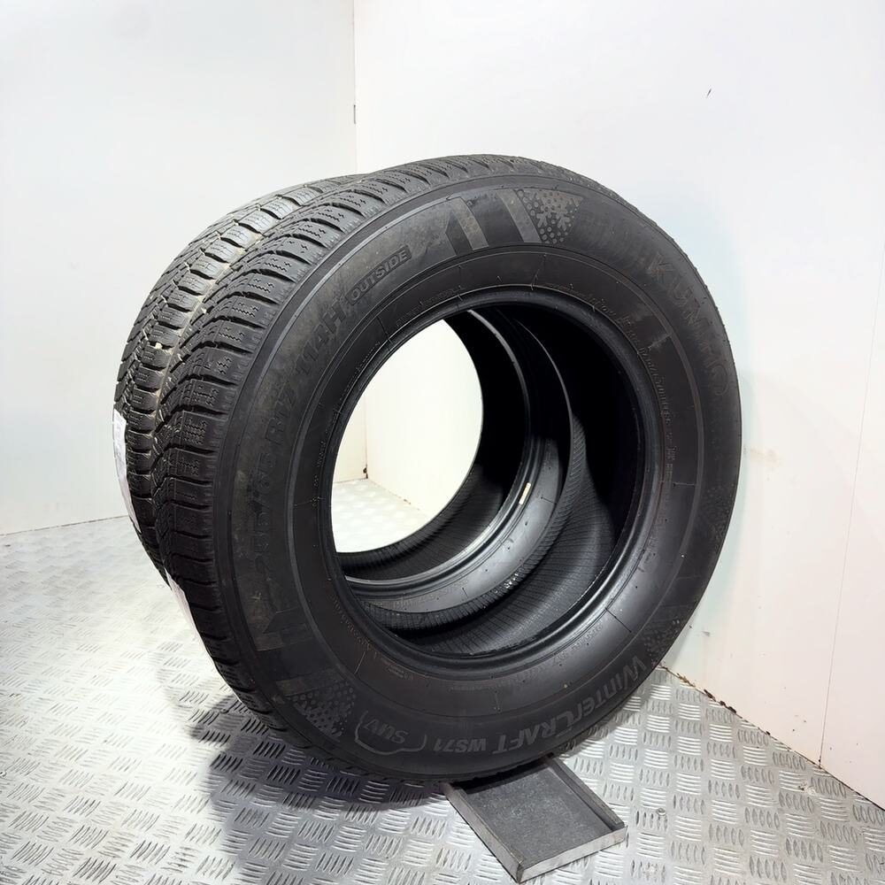 Gomme Usate 255 65 R17 114H XL Kumho Wintercraft WS71 74% Invernali - immagine 6