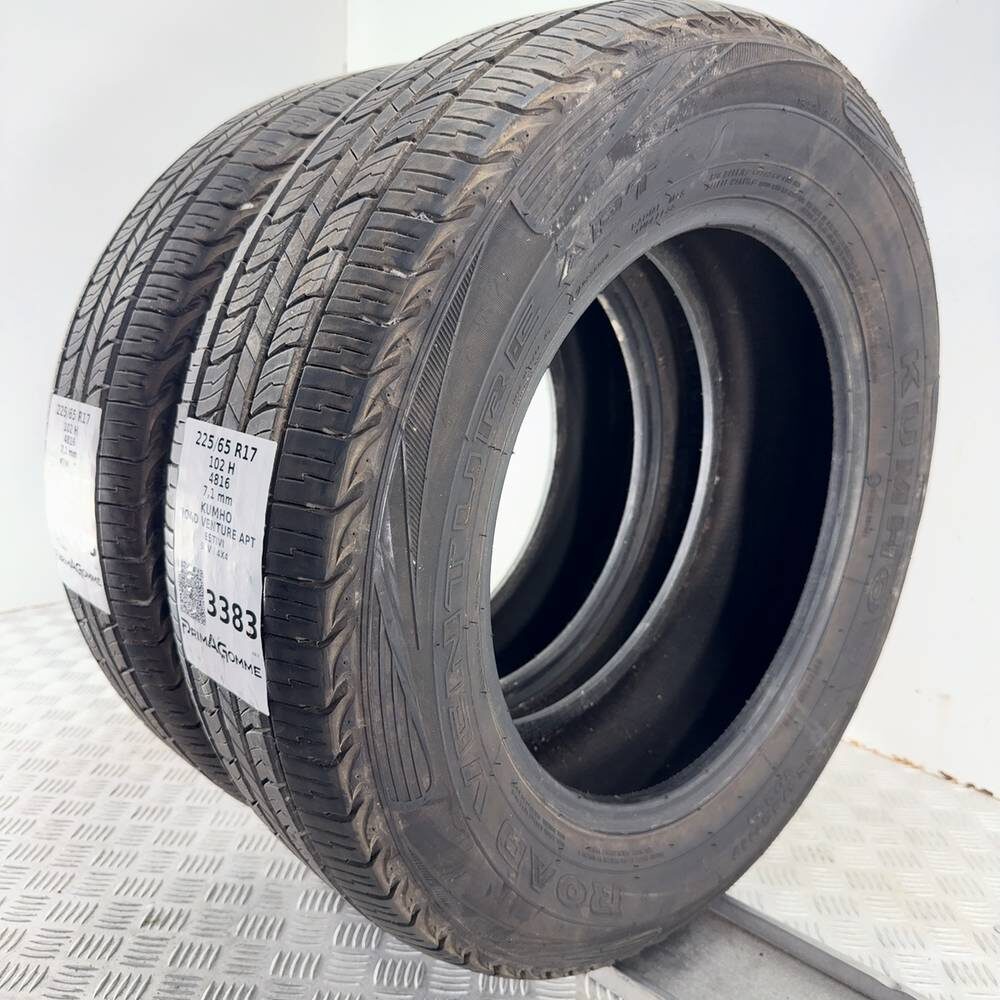 Gomme Usate 225 65 R17 102H KUMHO ROAD VENTURE APT 98% Estive - immagine 6