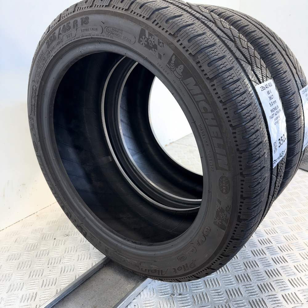 Gomme Usate 235 45 R18 XL 98V Michelin Pilot Alpin PA4 71% Invernali - immagine 5