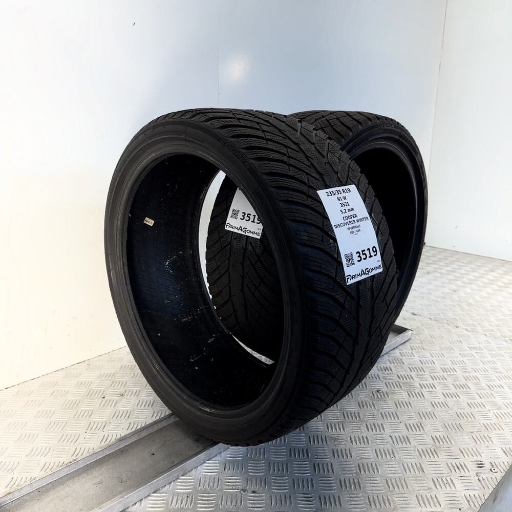 Gomme Usate 235 35 R19 91W XL Cooper Discoverer Winter 74% Invernali - immagine 6