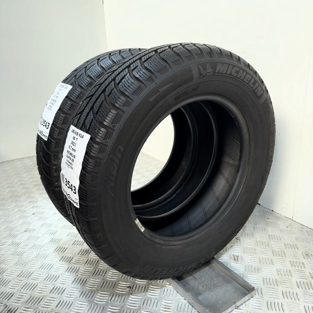 Gomme Usate 185 65 R14 86T Michelin Alpin A3 96% Invernali - immagine 6