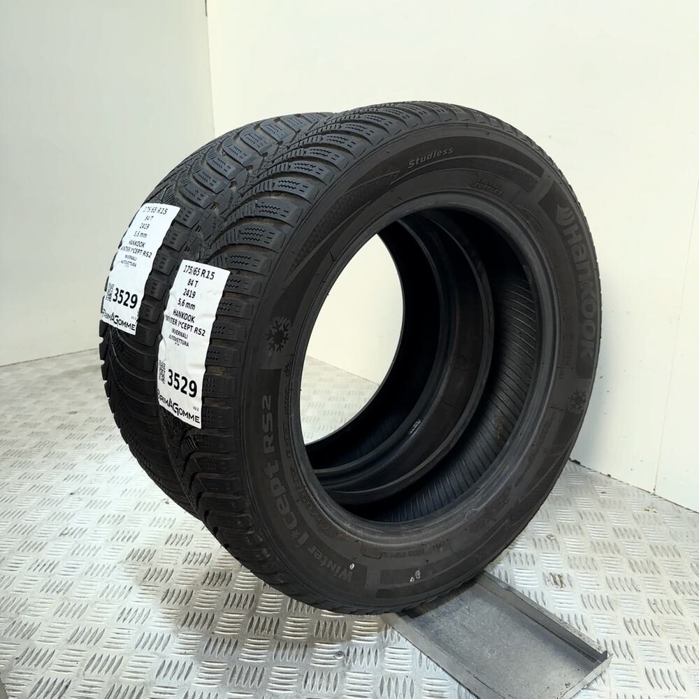 Gomme Usate 175 65 R15 84T Hankook Winter I*Cept RS2 80% Invernali - immagine 6