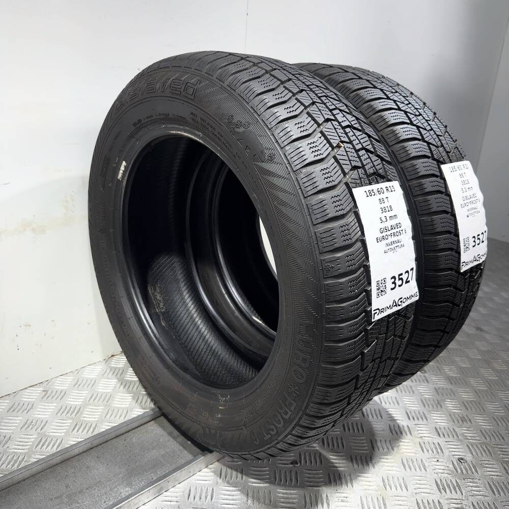 Gomme Usate 185 60 R15 88T XL Gislaved Euro*Frost 6 76% Invernali - immagine 6