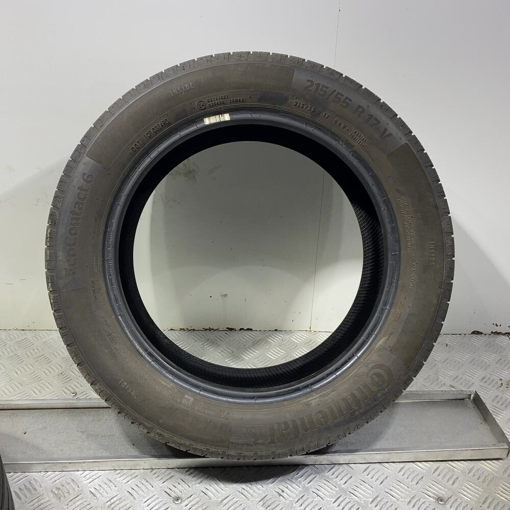 Gomme Usate 215 55 R17 94V Continental Ecocontact 6 71% Estive - immagine 7