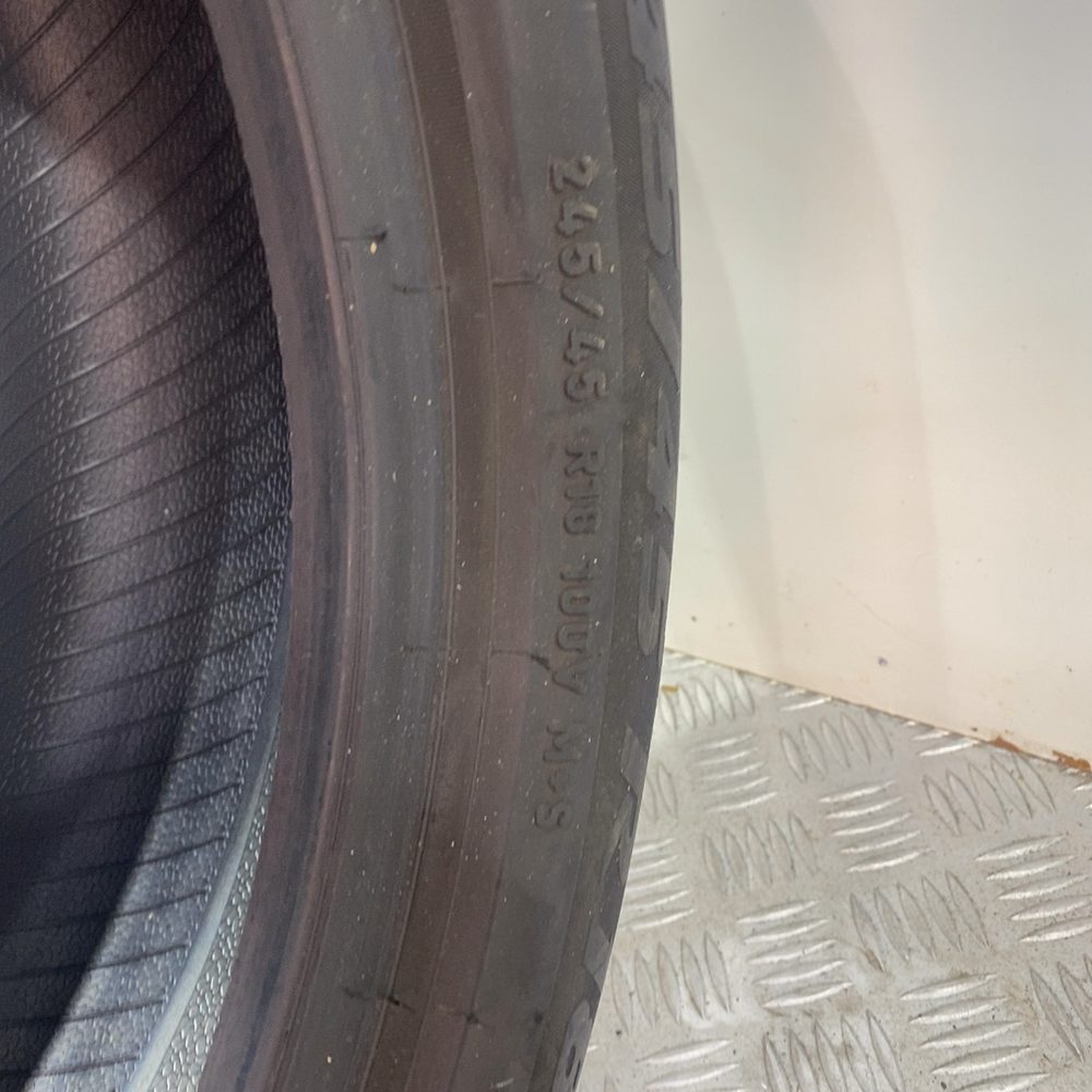 Gomme Usate 245 45 R18 100V Pirelli Winter Sottozero 3 RunFlat 71% Invernali - immagine 7