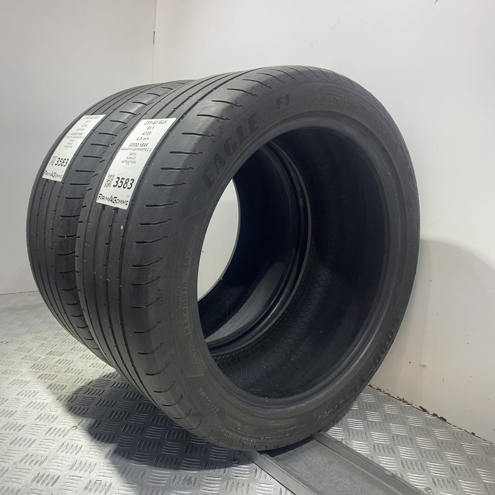 Gomme Usate 255 40 R18 95Y Good Year Eagle F1 Asymmetric 3 RunFlat Estive - immagine 7