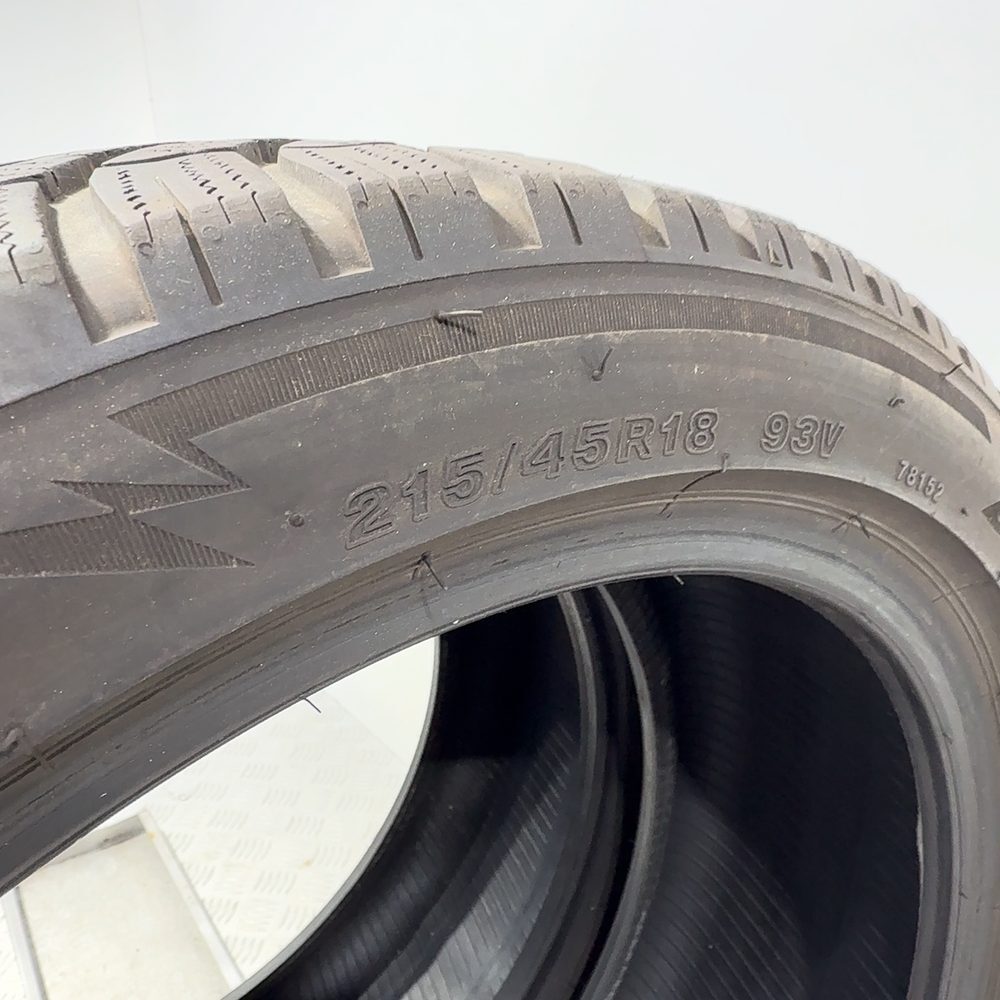 Gomme Usate 215 45 R18 93V XL Bridgestone Blizzak LM005 73% Invernali - immagine 7