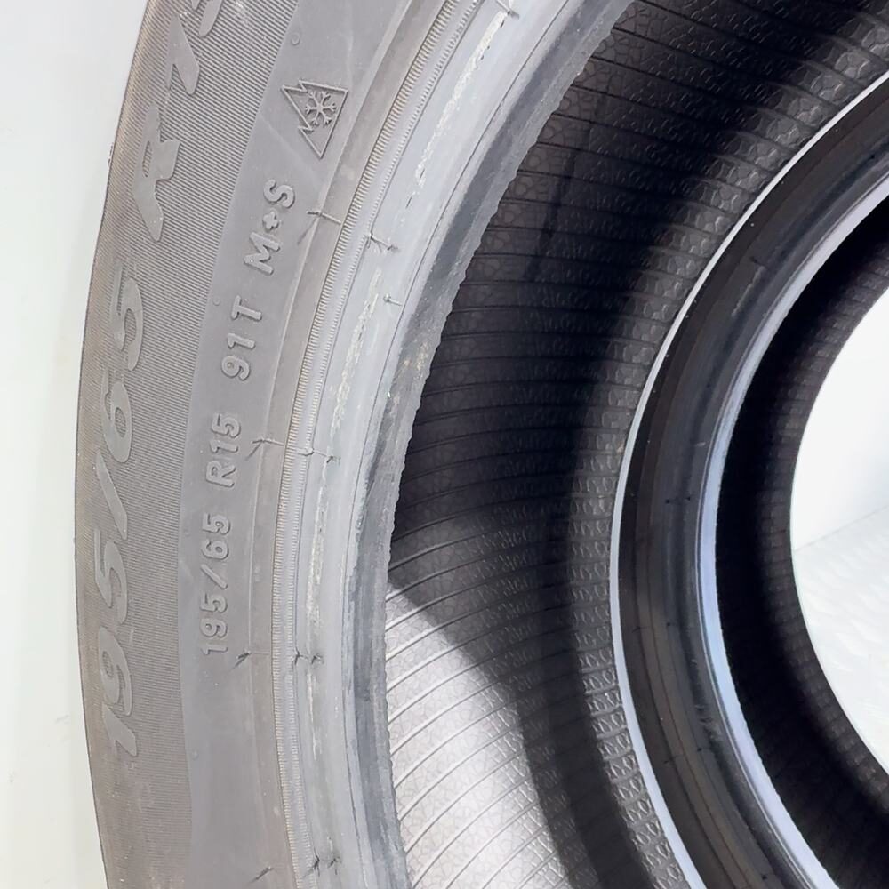 Gomme Usate 195 65 R15 91T Pirelli Cinturato Winter 79% Invernali - immagine 7